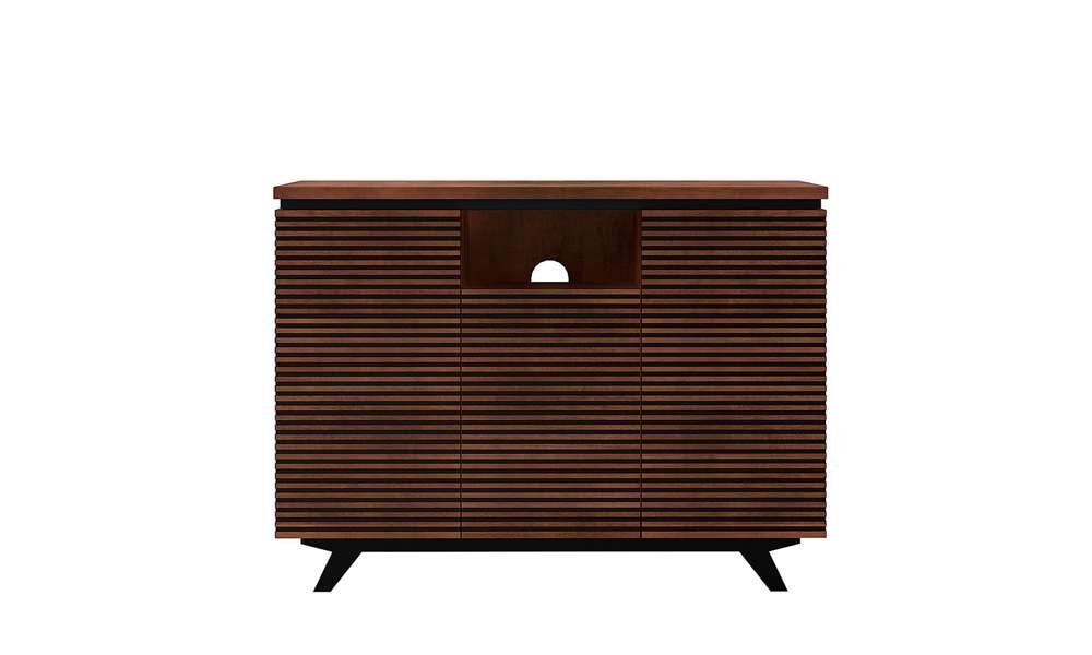 Furnitech - 47in Mid - Century Modern media storage dresser - TANGO - ST veiw 1