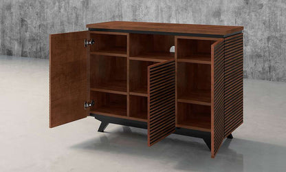 Furnitech - 47in Mid - Century Modern media storage dresser - TANGO - ST veiw 2