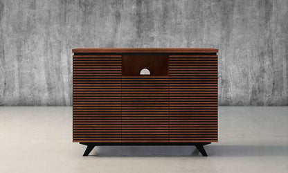 Furnitech - 47in Mid - Century Modern media storage dresser - TANGO - ST veiw 3