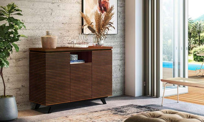 Furnitech - 47in Mid - Century Modern media storage dresser - TANGO - ST veiw 4