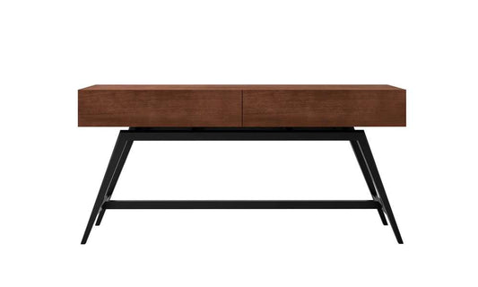 Furnitech - Signature Home - 63in Mid-Century Modern Console in Cognac - FT63MMCC veiw 1