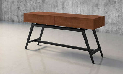 Furnitech - Signature Home - 63in Mid-Century Modern Console in Cognac - FT63MMCC veiw 5