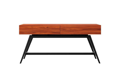 Furnitech - Signature Home - 63in Mid-Century Modern Console in Iron Wood - FT63MMPF veiw 2