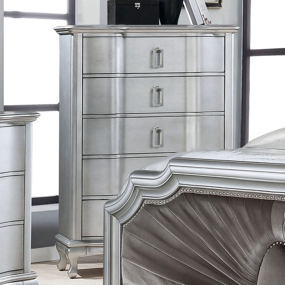 Furniture of America - Aalok Chest in Silver - CM7864C View 1
