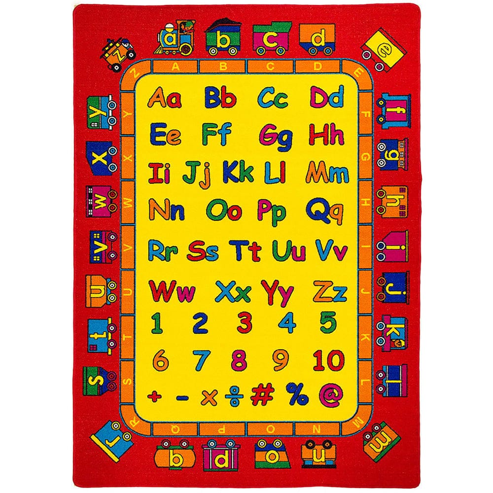Furniture of America - Abbey 5' X 8' Area Rug in Red - RG5110 View 1