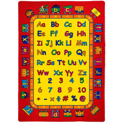 Furniture of America - Abbey 5' X 8' Area Rug in Red - RG5110 View 1