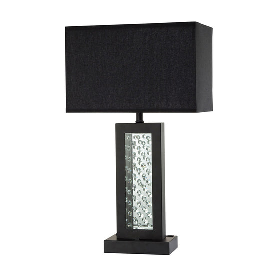 Furniture of America - Abbi Table Lamp in Black - L76389BK View 1
