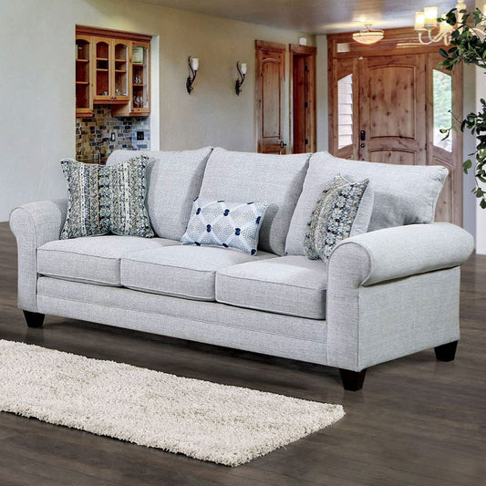 Furniture of America - Aberporth Sofa in Gray - SM5406-SF View 1