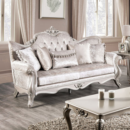 Furniture of America - Acapulco Sofa in Off-White - FM65001WH-SF View 1