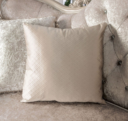 Furniture of America - Acapulco Sofa + Loveseat in Off-White - FM65001WH-2PC View 6