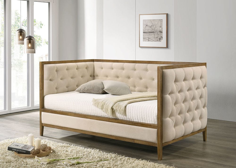 Furniture of America - Adara Daybed in Natural Oak - FM1200NT-BED View 1