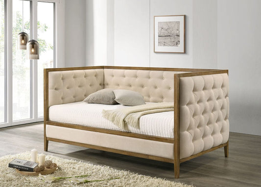 Furniture of America - Adara Daybed in Natural Oak - FM1200NT-BED View 1