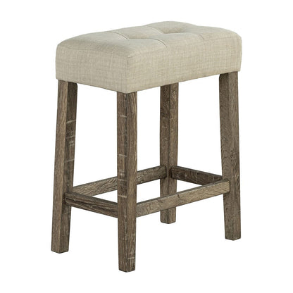 Furniture of America - Adelaide 3 Pc. Counter Ht. Table Set in Brown/Beige - SL3400BR-PT-3PK View 3