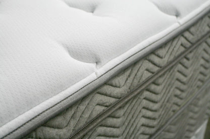 Furniture of America - Afton 12" Euro Box Pocket Coil in White/Gray - DM337CK-M View 3