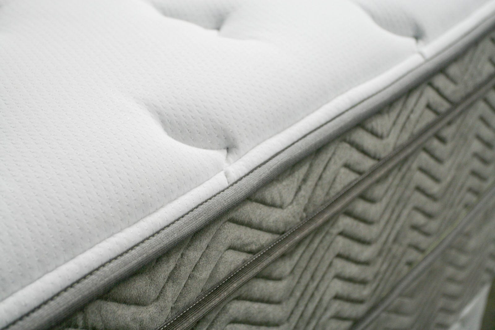 Furniture of America - Afton 12" Euro Box Pocket Coil in White/Gray - DM337Q-M View 3