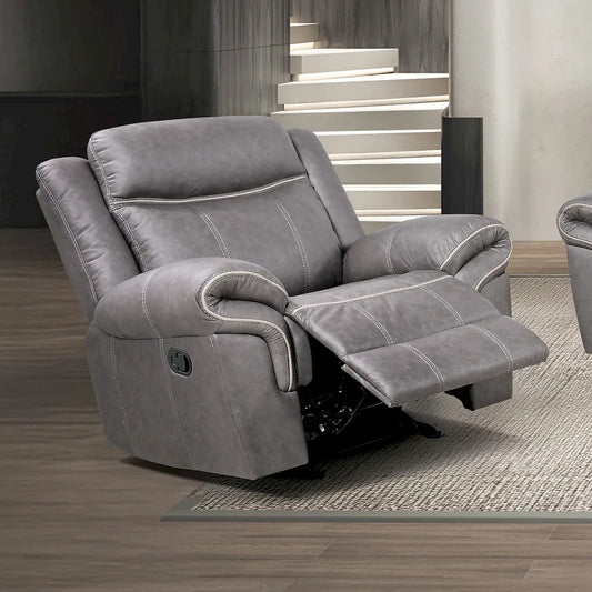 Furniture of America - Agata - Glider Recliner - Warm Gray - NX6001WG-CH view 1
