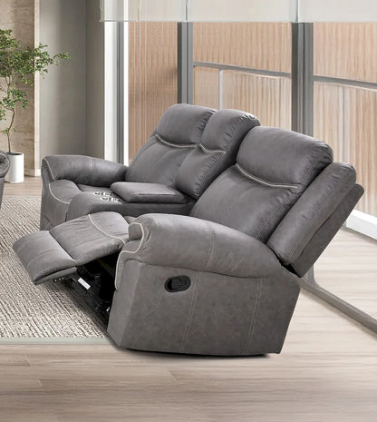 Furniture of America - Agata - Loveseat, Warm Gray - NX6001WG-LV view 1