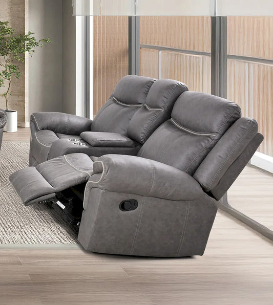 Furniture of America - Agata - Loveseat, Warm Gray - NX6001WG-LV view 1
