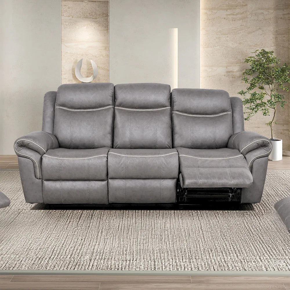 Furniture of America - Agata - Sofa, Warm Gray - NX6001WG-SF view 1