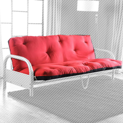 Furniture of America - Aksel Futon Mattress in Black/Red - FP-2417BR View 1