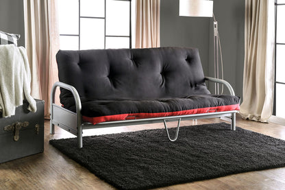 Furniture of America - Aksel Futon Mattress in Black/Red - FP-2417BR View 4