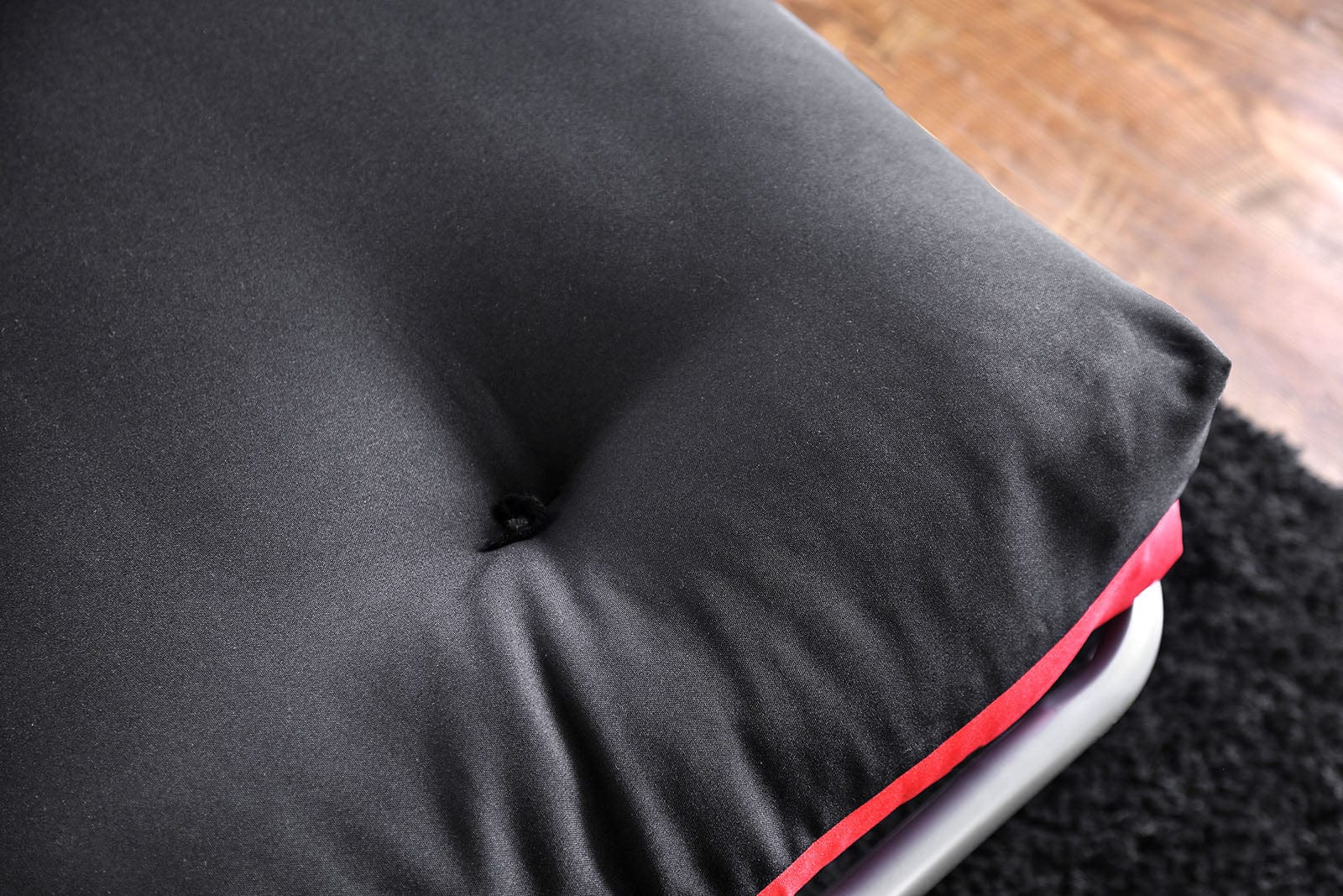 Furniture of America - Aksel Futon Mattress in Black/Red - FP-2417BR View 5