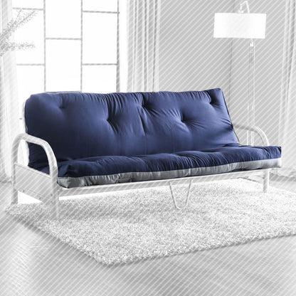 Furniture of America - Aksel Futon Mattress in Gray/Navy - FP-2417NG View 1