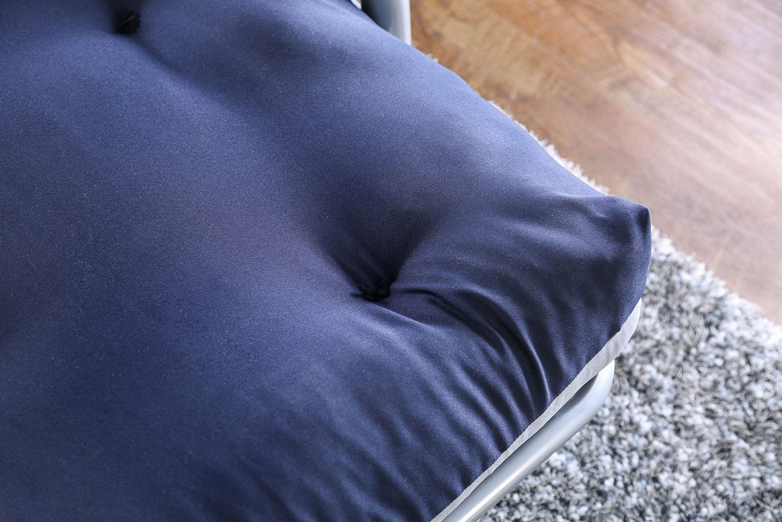 Furniture of America - Aksel Futon Mattress in Gray/Navy - FP-2417NG View 2