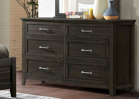 Furniture of America - Alaina Dresser in Walnut - FOA7916D View 1