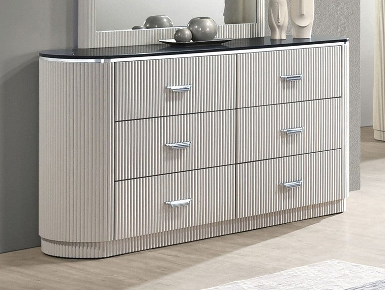 Furniture of America - Aldgate Dresser in Light Gray - FM7244GY-D View 1