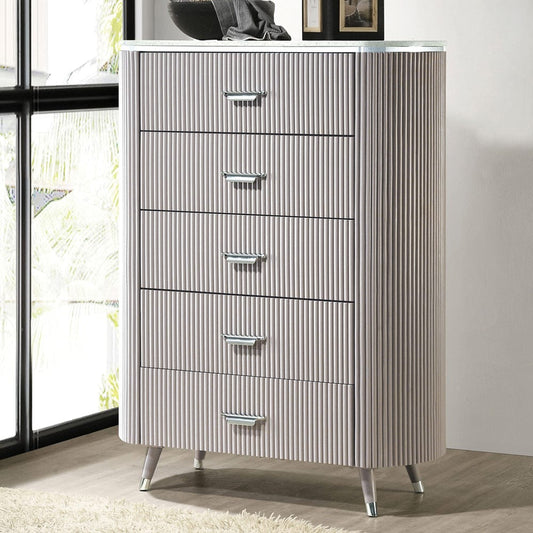 Furniture of America - Aldridge Chest in Light Gray - FM7243GY-C View 1