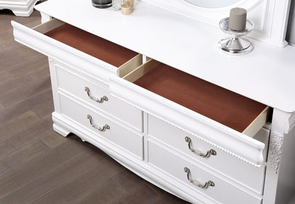 Furniture of America - Alecia Dresser in White - CM7458WH-D View 2