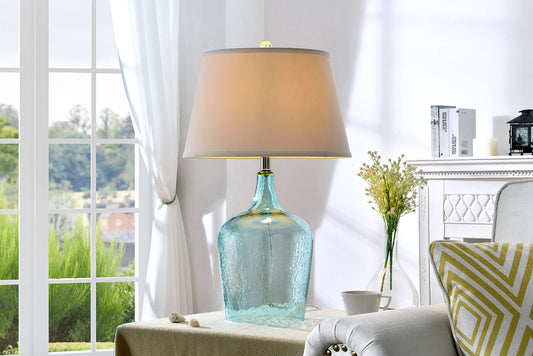 Furniture of America - Alex 27"H Table Lamp in Blue - L9708 View 2