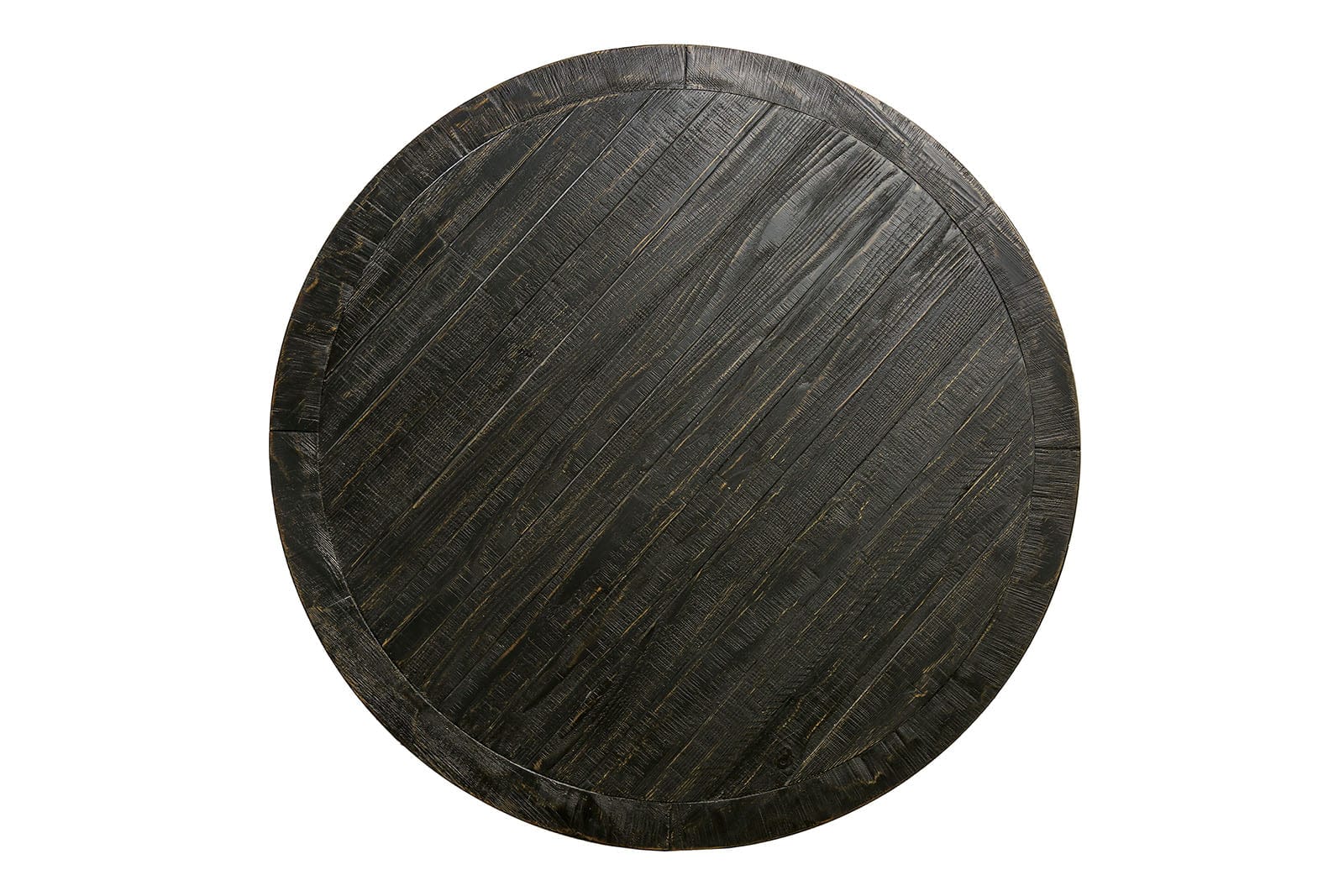 Furniture of America - Alfred Round Table in Antique Black/Ivory - CM3735RT View 4