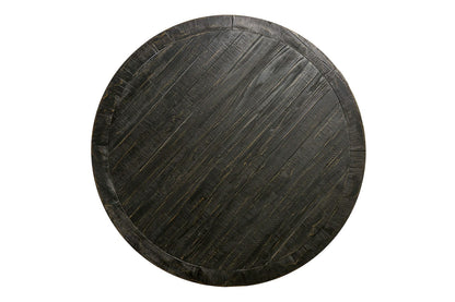 Furniture of America - Alfred Round Table in Antique Black/Ivory - CM3735RT View 4