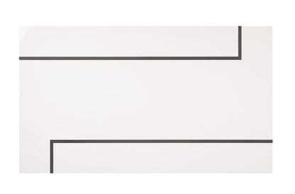 Furniture of America - Alisha Dining Table in White/Black - FOA3799T-TABLE View 2