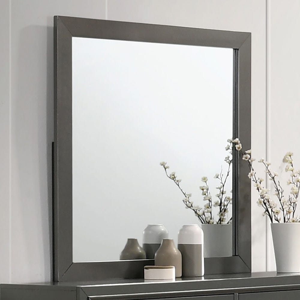 Furniture of America - Alison Mirror in Metallic Gray - CM7416GY-M View 1