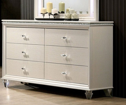 Furniture of America - Allie Dresser in Pearl White - CM7901D View 1