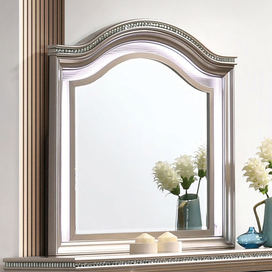 Furniture of America - Allie Mirror in Rose Gold - CM7901RG-M View 1