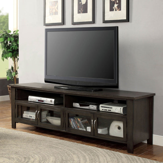 Furniture of America - Alma 72" TV Stand in Gray - CM5903-TV-72 View 1