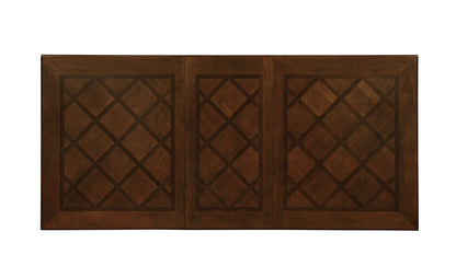 Furniture of America - Alpena 9 Pc. Dining Table Set (2AC+6SC) in Brown Cherry - CM3350T-9PC View 2