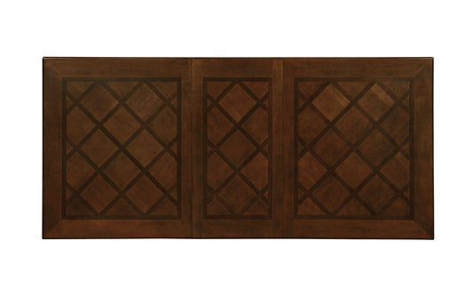 Furniture of America - Alpena Dining Table in Brown Cherry - CM3350T-TABLE View 2