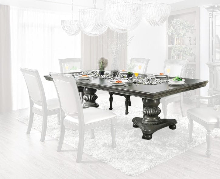Furniture of America - Alpena Dining Table in Gray - CM3350GY-T-TABLE View 1