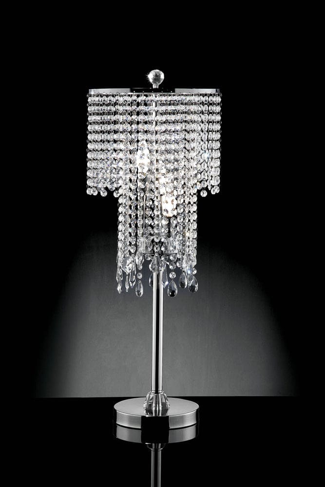 Furniture of America - Alrai 31 1/2"H Table Lamp in Clear - L9721T View 1