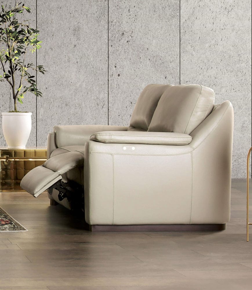 Furniture of America - Altamura Power Sofa in Taupe - FM90002TP-SF-PM-PK View 1