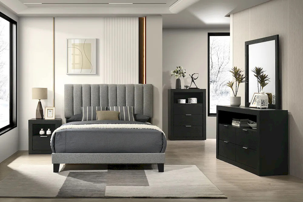 Furniture of America - Altimari - Mirror - Black - FM72026BK-M view 2