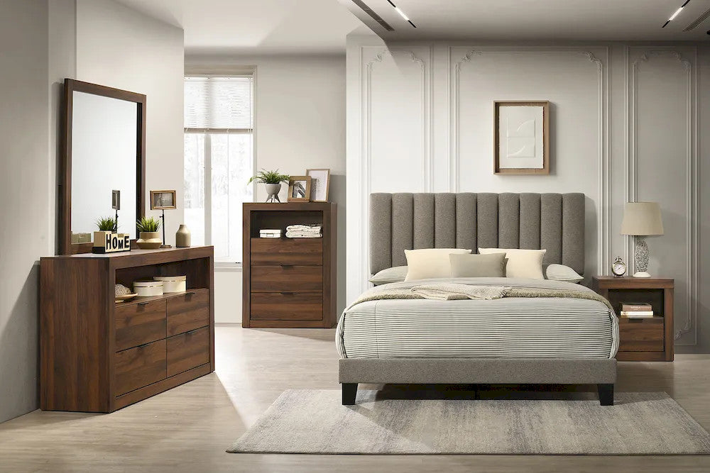 Furniture of America - Altimari - Nightstand - Walnut - FM72026WN-N view 5