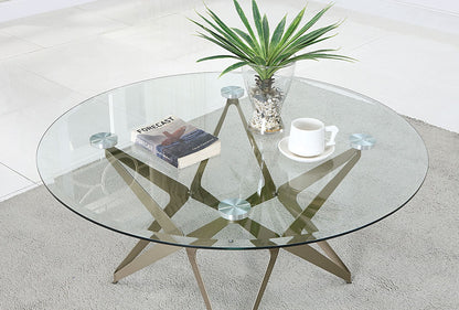 Furniture of America - Alvise Coffee Table in Champagne - CM4377C-TABLE View 3