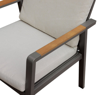 Furniture of America - Alycia Patio Table in White/Gray - CM-OT2141T-TABLE View 2