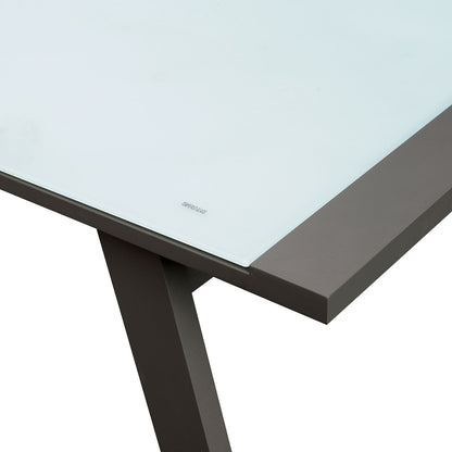 Furniture of America - Alycia Patio Table in White/Gray - CM-OT2141T-TABLE View 4